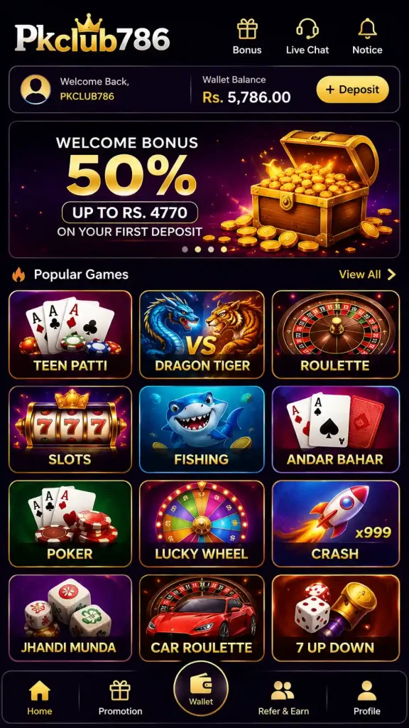 pkclub786 Game