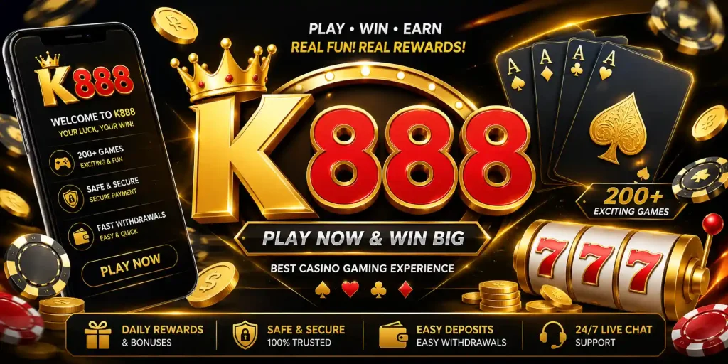 K888 Game Banner
