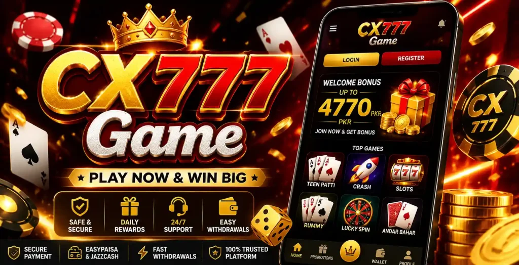 CX777 Game Banner