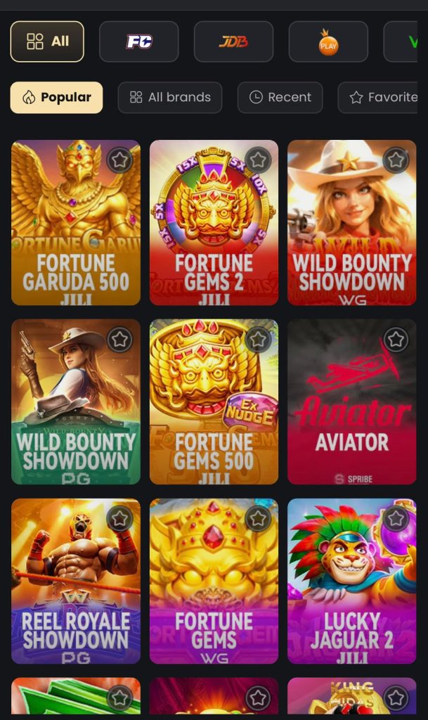 UC588 Game Top Games