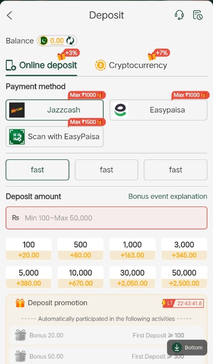 Z7VIP Game Deposit